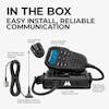 MicroMobile GMRS Two-Way Radio 15W 15 Channels USB-C Integrated Control Mic MXT275 - In The Box