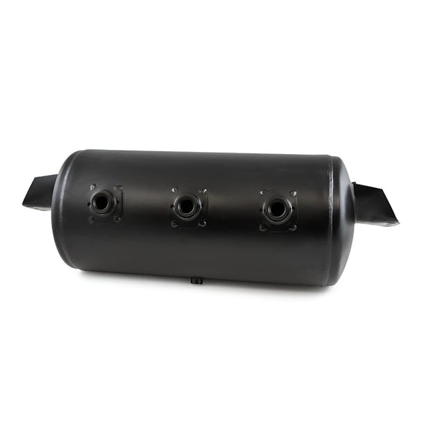 12" Diameter Air Tank HT-12208 J12208 - Angled View