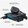 MicroMobile GMRS Two-Way Radio 50W 99 Channels With USB-C MXT500 - Diagram