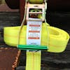 2″ x 30’ Flat Hooks Ratchet Strap In Use
