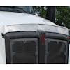 Kenworth Peterbilt 2023+ Aerohood Premium 304 Stainless Steel Bug Deflector - Installed On Truck