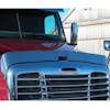 Freightliner Cascadia 2009-2019 Premium 304 Stainless Steel Bug Deflector - Installed On Truck