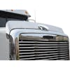 Freightliner Coronado 2010+ Premium 304 Stainless Steel Bug Deflector - Installed on truck