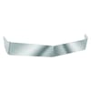 Kenworth T880 40" Sleeper Flat Top Premium 304 Stainless Steel Sunvisor - 40" Flat Top - 10.5" - Straight