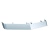 Kenworth T880 Premium 304 Stainless Steel Sunvisor Without OEM Visor - Mid Roof/High Roof - 8.5" - Blank