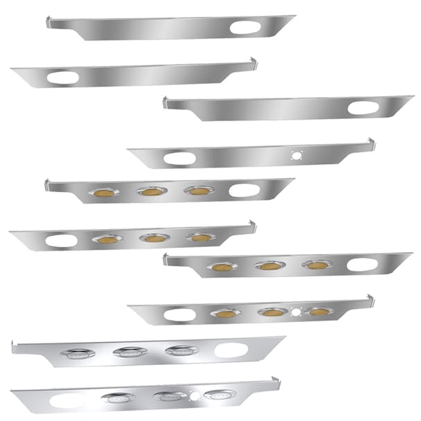 International HX620 Premium 304 Stainless Steel Cab Panels - All Options