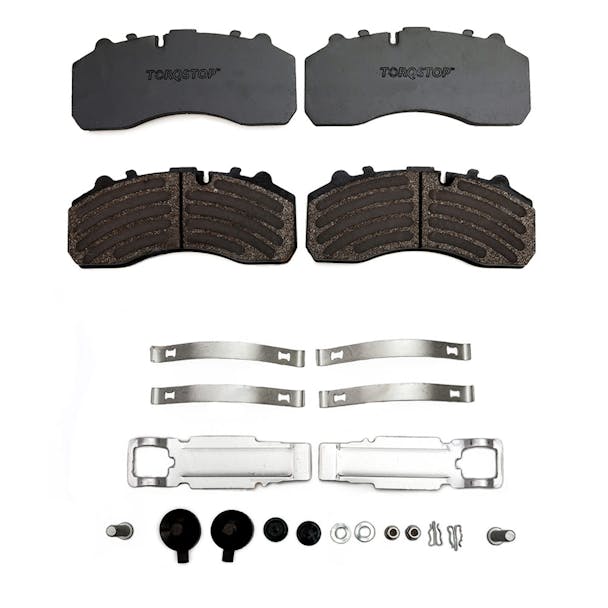 Knorr Bremse Air Disc Brake Pad Set 0004210510 K006060 5317002400 - Included Items