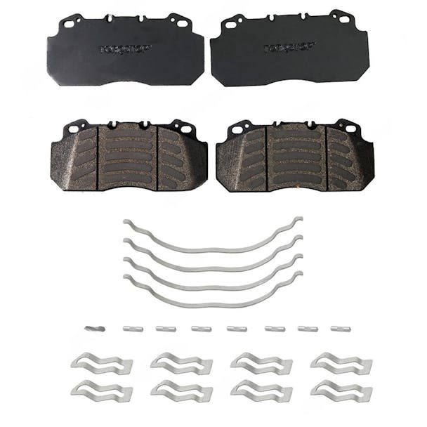 Meritor Air Disc Brake Pad Set 0024205520 3093919 TBKD7401 - Included Items