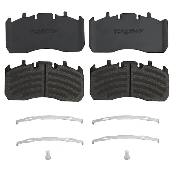 Meritor Air Disc Brake Pad Set KIT2252L2CD KIT2252L2DA MMD1370AF - Included Items