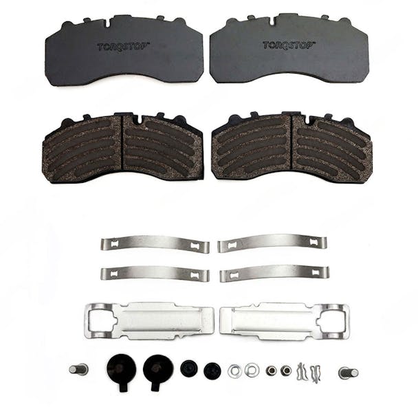 Knorr Bremse Air Disc Brake Pad Set K094436K50 5013257 - Included Items