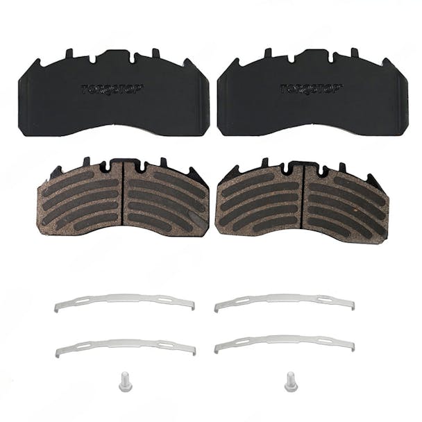 Meritor Air Disc Brake Pad Set MMD1311 3222F2476 - Included Items