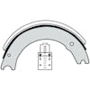Eaton Drum Brake Shoe Dimensions Sheet | Screw Holes 2.75"