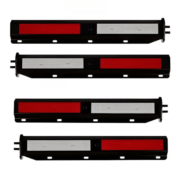 Straight Spring Loaded Mud Flap Hanger Kit - Both Options