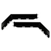 Angled Spring Loaded Mud Flap Hanger Kit - Pair, 2.500"