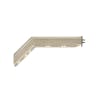Angled Spring Loaded Type Mud Flap Hangers - Side 1, 30.250"