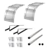 430 Stainless Steel 66" half tandem Fenders - Entire Kit