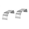 430 Stainless Steel 132" Single Axle Fenders - Pair