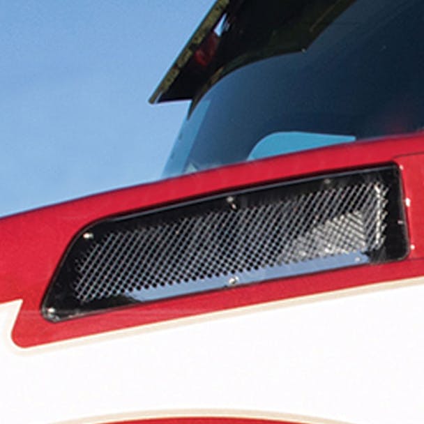 Kenworth T880 2013 Premium 304 Stainless Steel Intake Grille On Truck