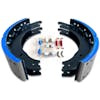 Meritor Q Drum Brake Shoe Kit With Hardware | Springs, Bushings, and Rollers with Brake Shoes