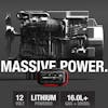 Massive Power. 12 Volt, Lithium Powered, 16.0L+, Gas + Diesel