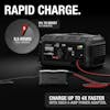Rapid Charge. 0% to Boost in 5 Minutes, 8.5 Hours Full Charge. Charge Up to 4x Faster with XGC4 4-Amp Power Adapter