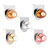 Dual Function Glass Watermelon Light With Stainless Steel Light Bracket Kit - All Options