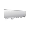 Isuzu NPR 2008-2024 Chrome Steel Front Panel Assembly - Angled