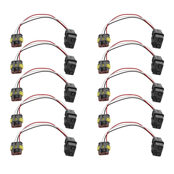 3-Way Plug Adapter 10 Pack