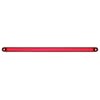 24 LED Dual Function 12" STT GloLight Bar - Red LED/Red Lens - Front view