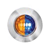 2 LED 3/4" Mini Double Fury Amber STT Light - Amber & Blue LED