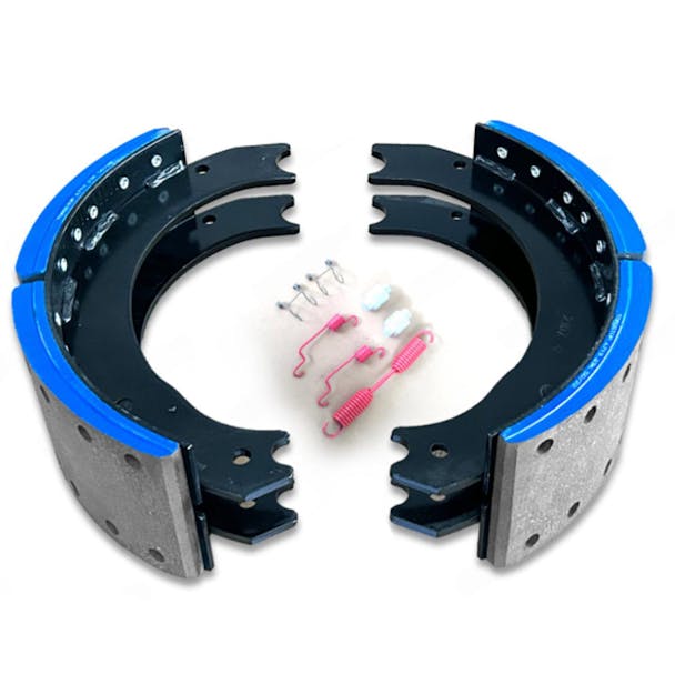 Eaton ESII Second Gen Brake Drum Shoe Kit With Hardware | Bushings, Springs, Rollers
