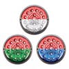 3" Watermelon Double Fury Dual Function Red Flush Mount 17 LED Light Kit