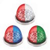 3" Watermelon Double Fury Dual Function Red Flush Mount 17 LED Light Kit - Thumbnail