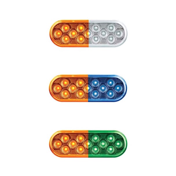 Double Fury 6" Oval Amber Thumbnail