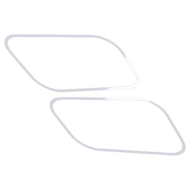 Volvo VN 2014+ Premium 304 Stainless Steel Upper Sleeper Window Trim