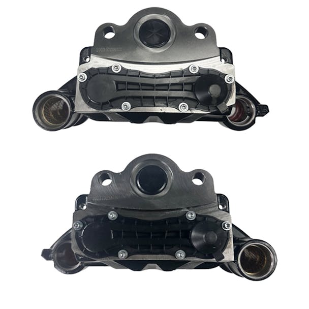 Bendix ADB22X Air Disc Brake Caliper With Carrier Driver and Passenger