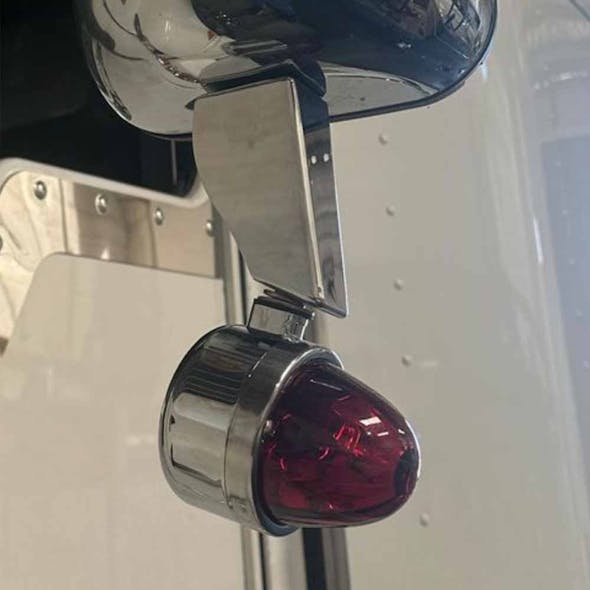 Universal 304 Stainless Steel Straight Down Mirror Light Bracket thumbnail