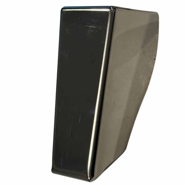 Universal 304 Stainless Steel Straight Down Mirror Light Bracket front view