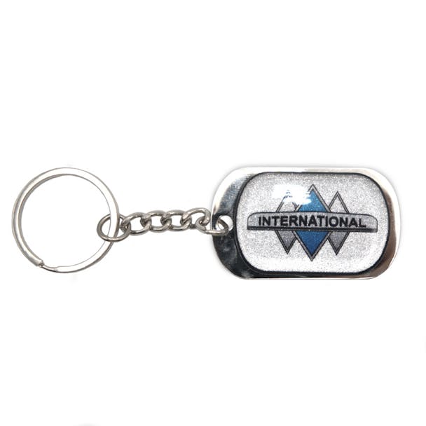 Diamond International Logo Keychain