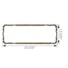 Caterpillar Oil Pan Gasket Dimensions