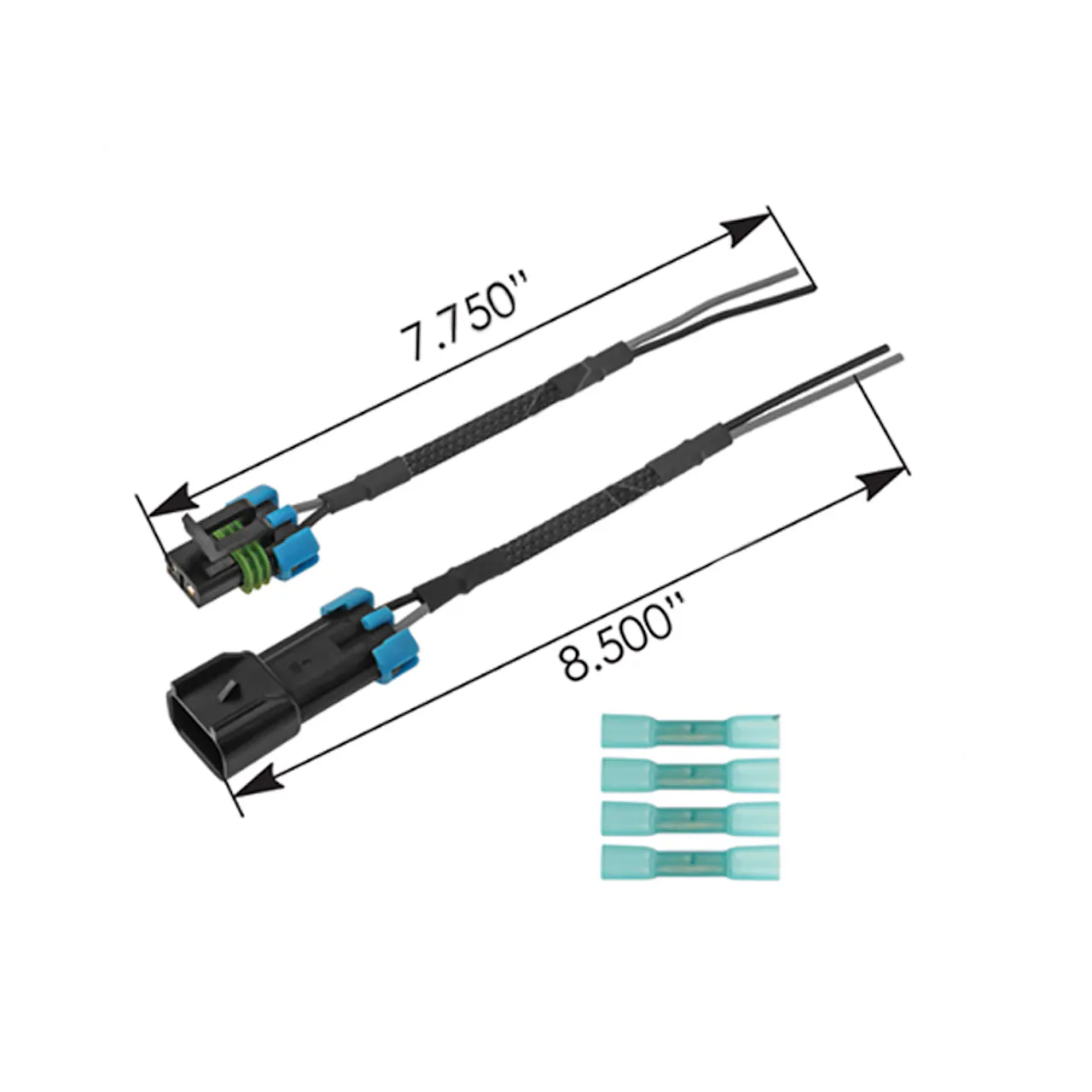 Universal AC Compressor Harness Connector Kit UAR2205501 - Raney's ...