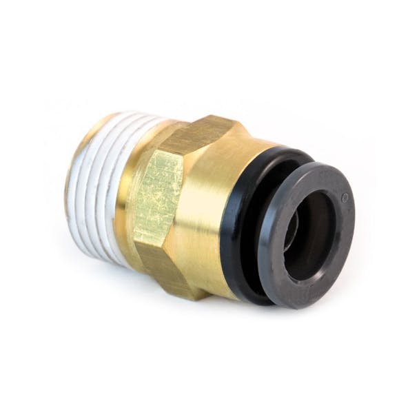 Composite Brass Straight Male Connector Fitting