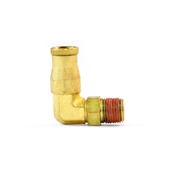 Brass Male 90-Degree Swivel Elbow