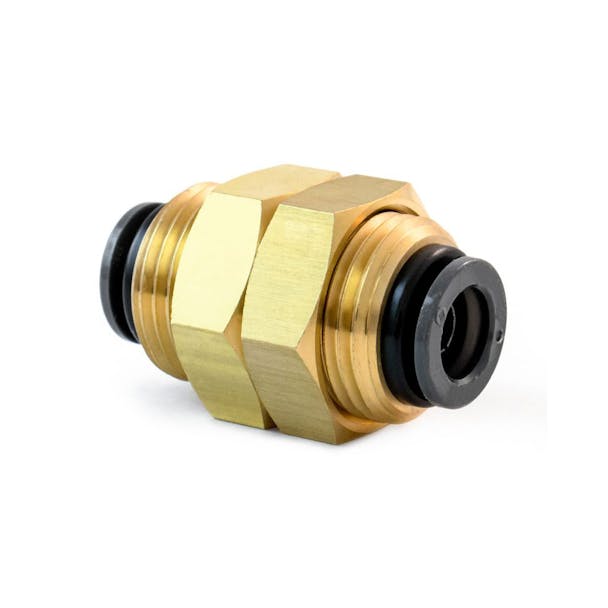 Composite Brass Bulkhead Union Fitting