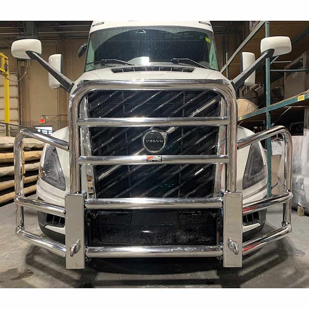 Volvo VNL 860 Gen 4 Ali Arc Bolt-On Grill Guard-Thumbnail