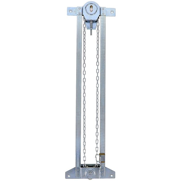 Window Regulator and Lift Motor Assembly - Rear View