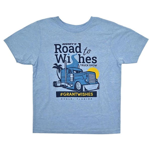 Raney's Road To Wishes T-Shirt-Youth