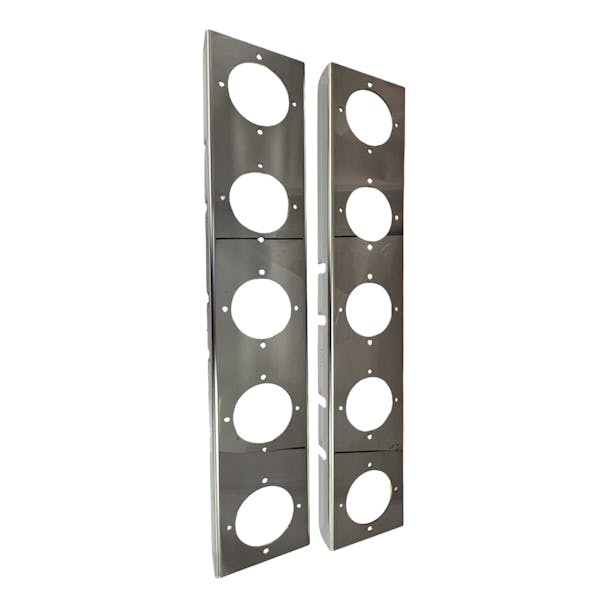 air cleaner square style bracket with 5 light holes 