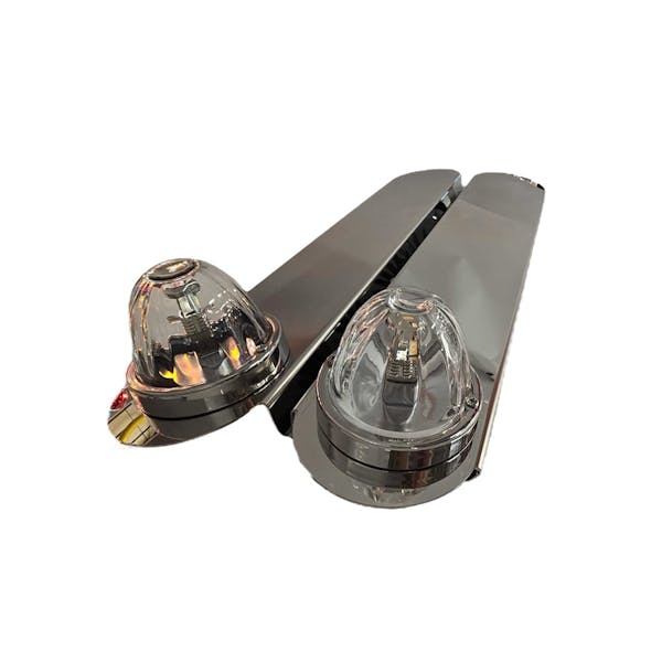 air cleaner radius style bracket view with lights