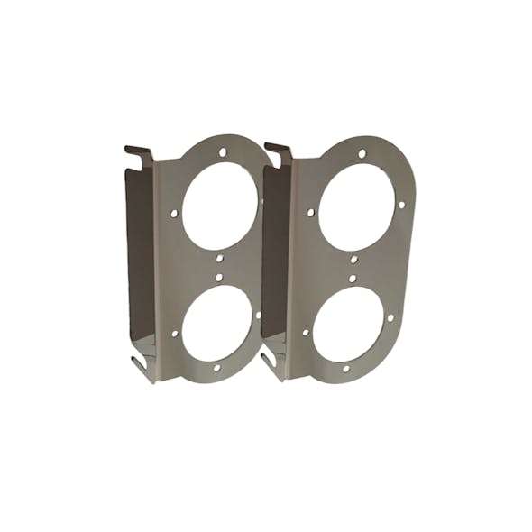 air cleaner radius style bracket 2 light holes